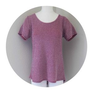 LuLaRoe Classic Tee Shimmer Small